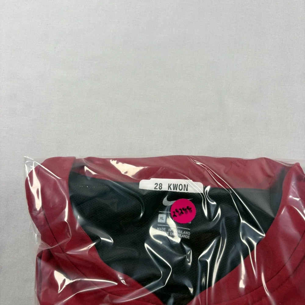 Alabama Crimson Tide Nike Jacket Mens XL Red Player Issued Full Zip NCAA